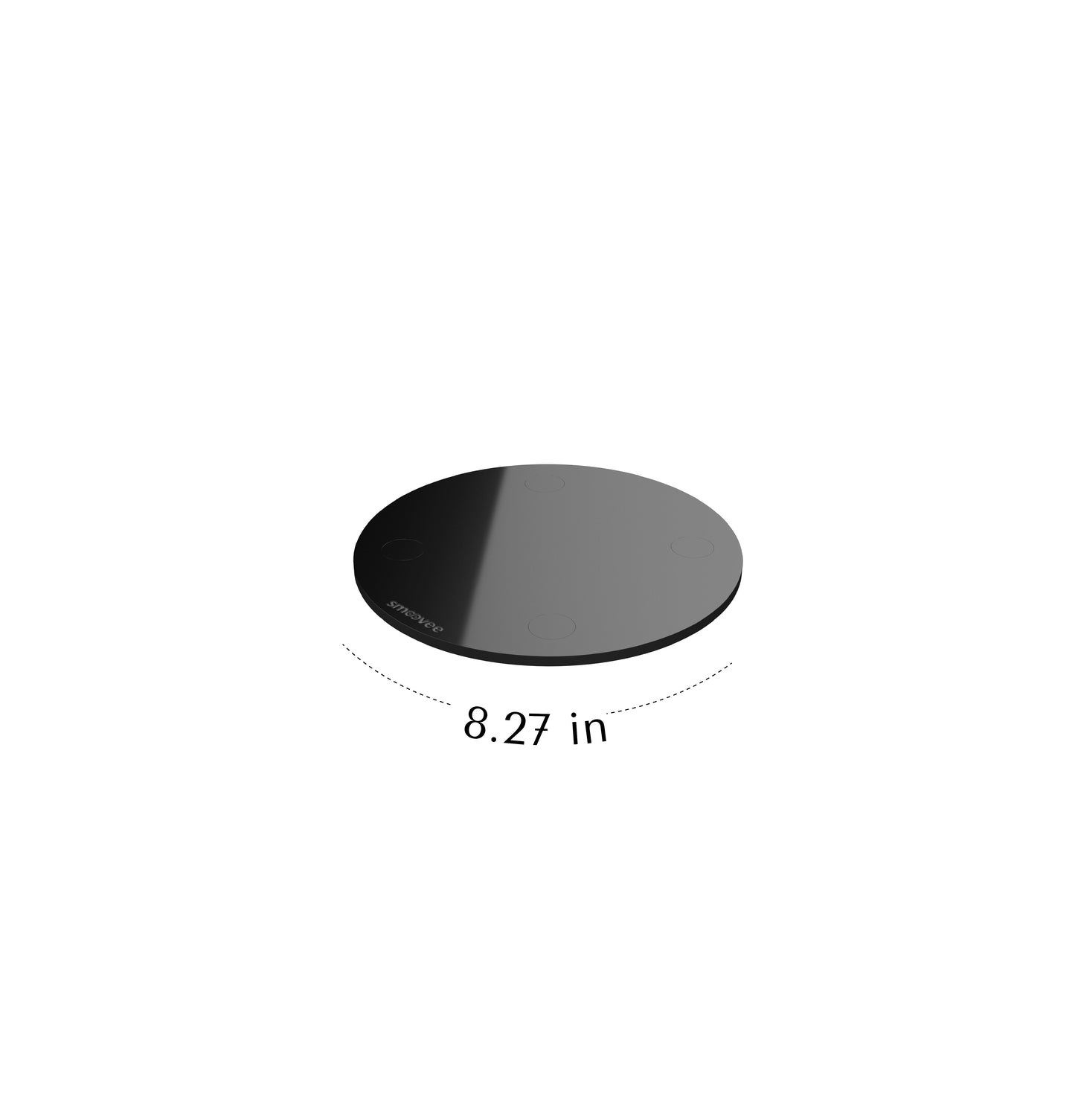 Smoovee Sandra - sliding surface diameter 8.2 Inch