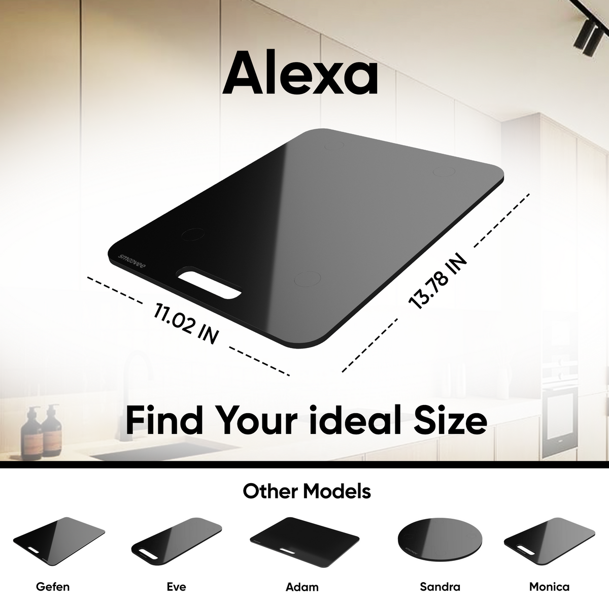 🎁 Smoovee Alexa - sliding surface 13.7x11 Inch (100% off)
