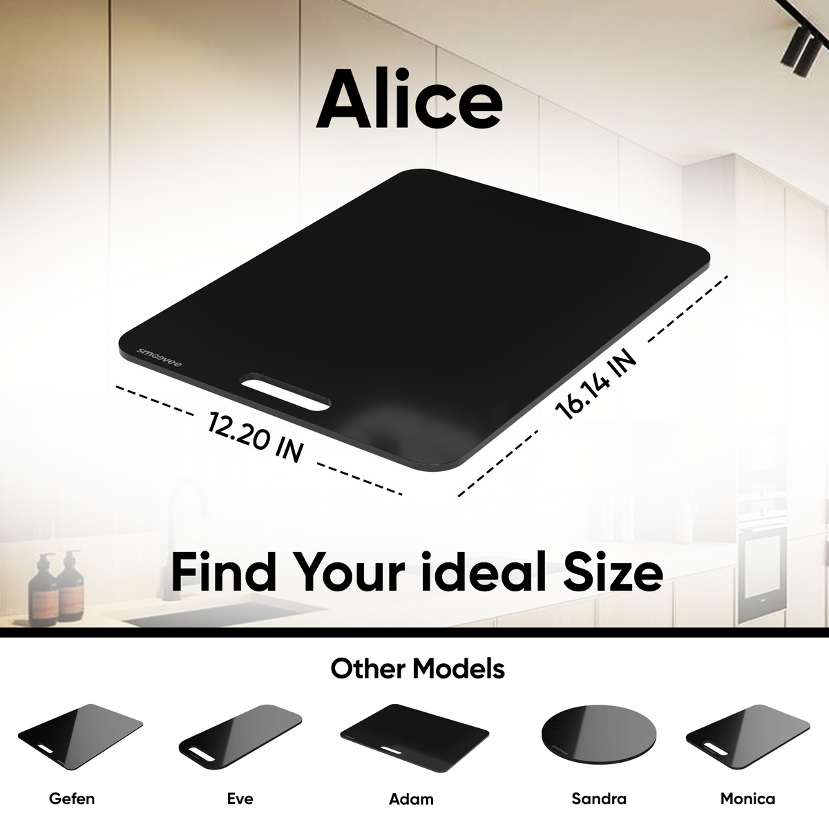 🎁 Smoovee Alice – sliding surface 16.1x12.2 Inch (100% off)