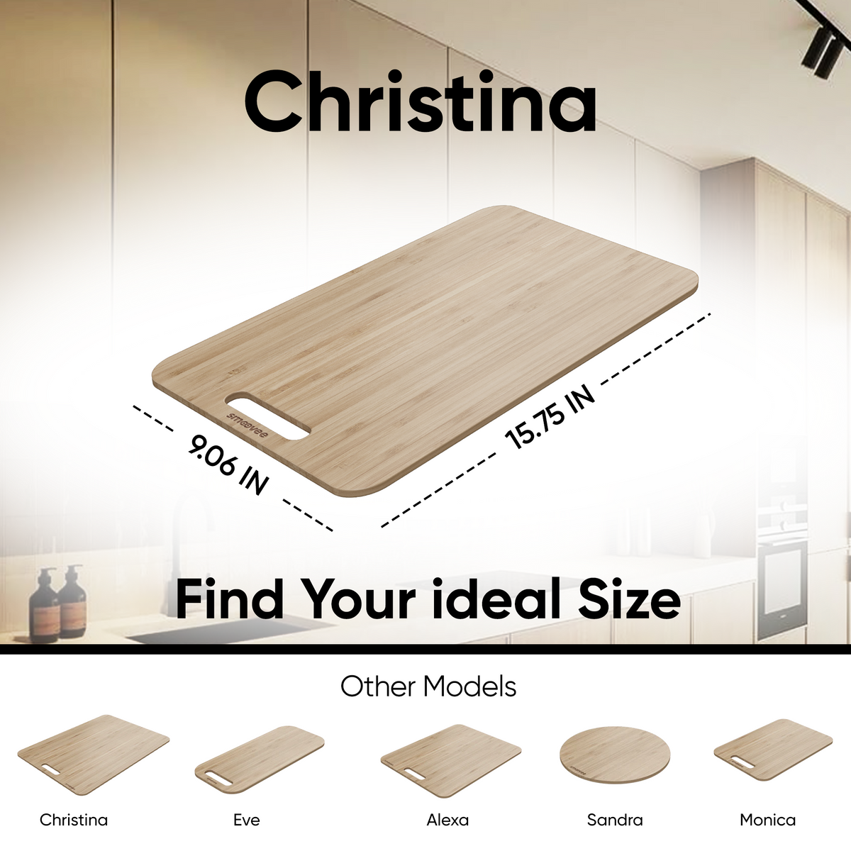 🎁 Smoovee Christina - sliding surface 15.7x9 Inch (100% off)