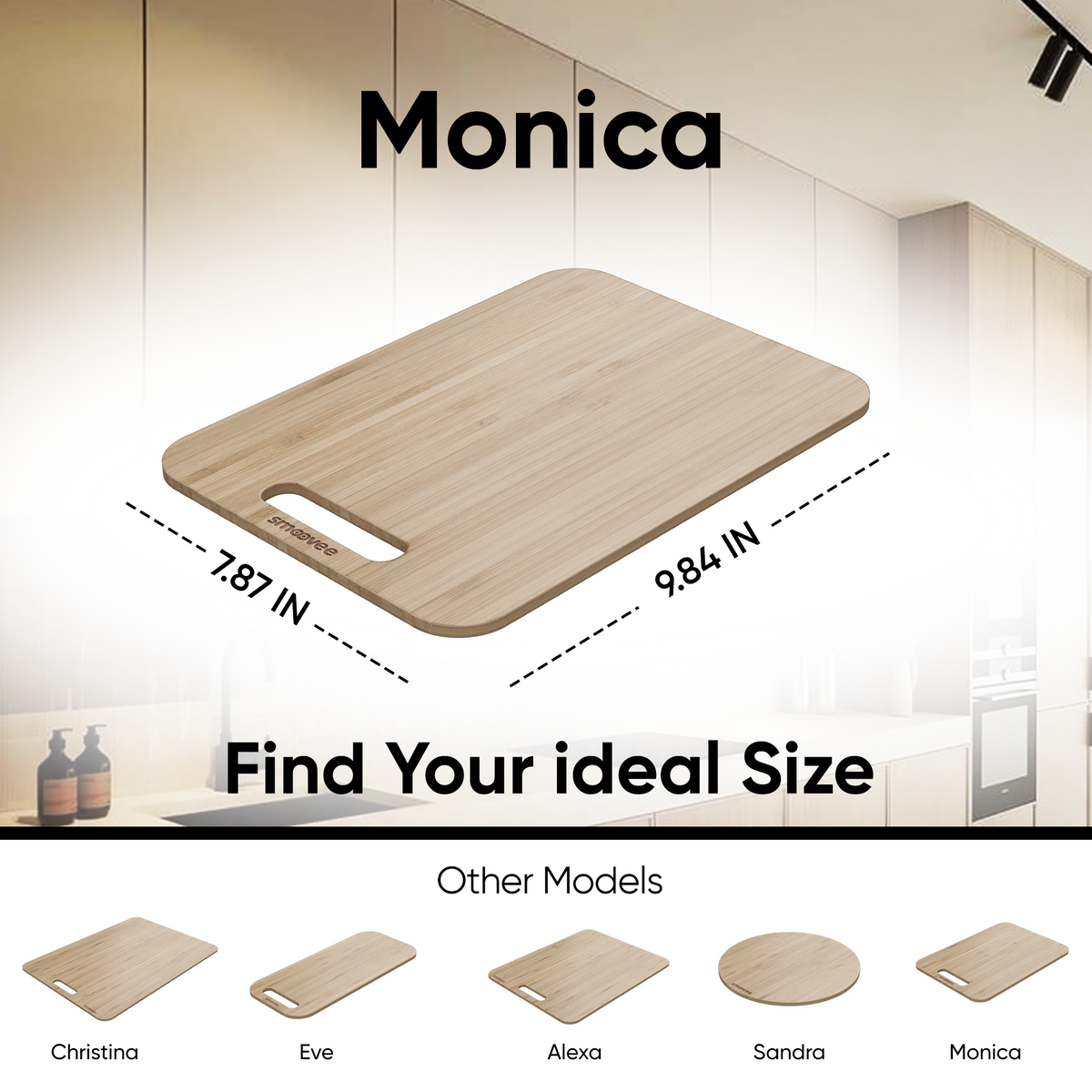Smoovee Monica – sliding surface 7.8x9.8 Inch